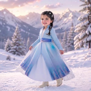 women's light blue winter princess dress with snowflakes Spooktacular Creations Halloween Kids Ice Dresses, Light-Up Princess Costume for Girls, Sequin Snowflake Long Cape Gown for Toddler Birthday, Halloween Dress-Up Party (Small, 5-7 yrs) : Toys & Games Elsa Costume Princess Dress Girls