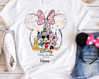 Disney 2026 Personalization Shirts, Custom Disney Trip 2026 Shirt, Disneyworld Shirts,Disney Squad Shirt,Disney Trip 2026 Tee,Disney Family