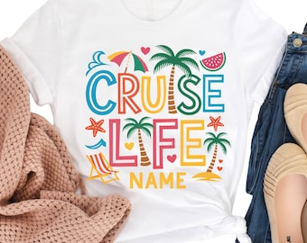 Custom Cruise Squad 2026 Shirt, Matching Family Vacation Tee, Cruise Squad Name Shirt, Cruise Group Shirts, Custom Family Cruise Name Shirts