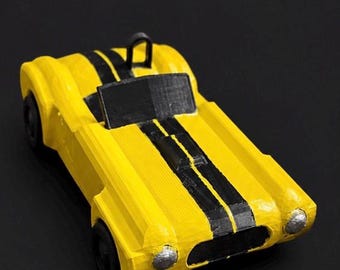 Perfekt fars dag-present - Personlig racerbilsmodell | Anpassat 3D-utskrivet samlarobjekt