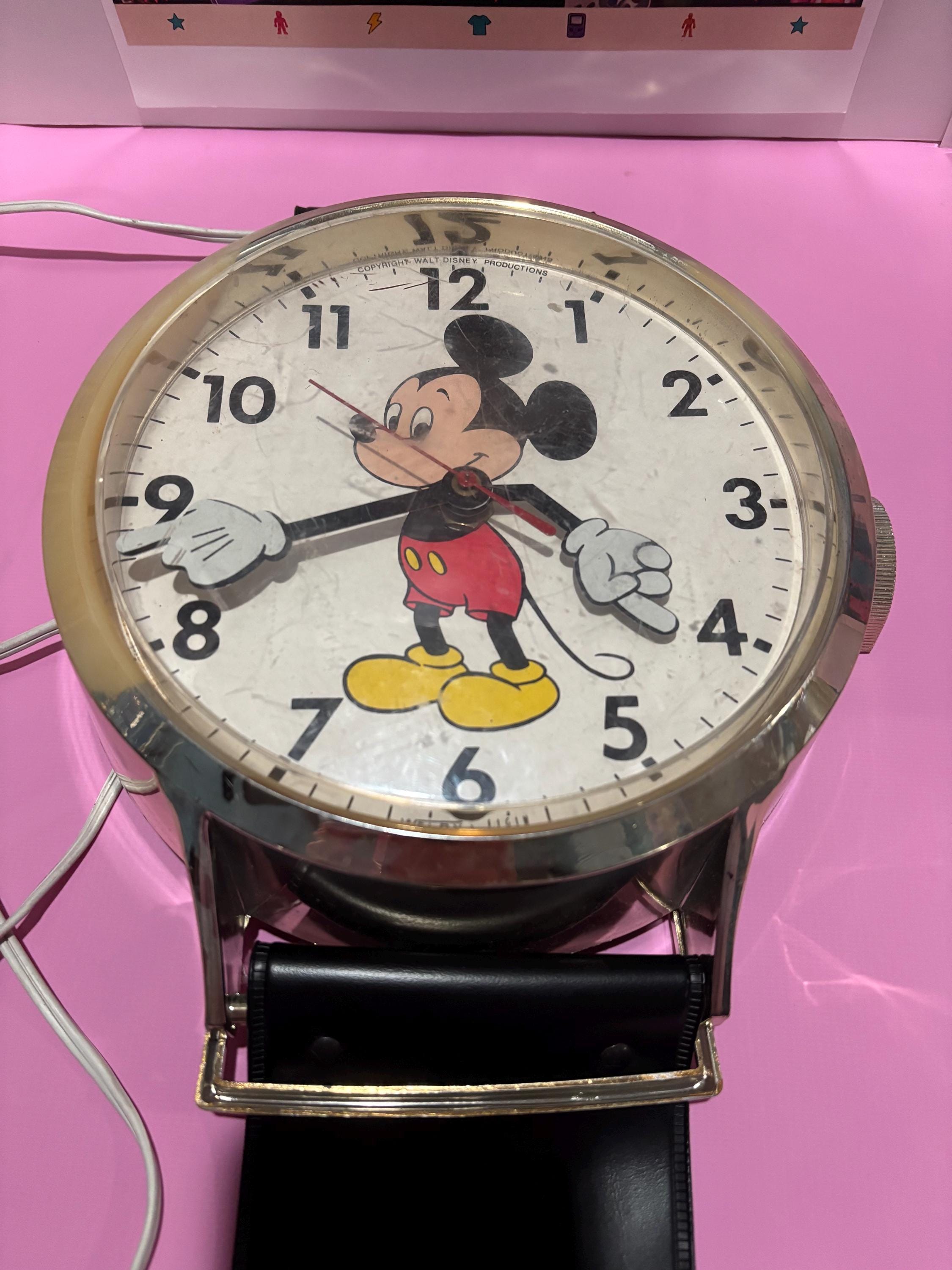 Vintage Elgin Wall Clock - Etsy