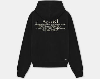 New Unisex Streetwear classic & cozy comfortable Graphic Amiri Hoodie