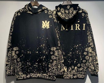 New Unisex Streetwear classic & cozy comfortable Graphic Amiri Hoodie
