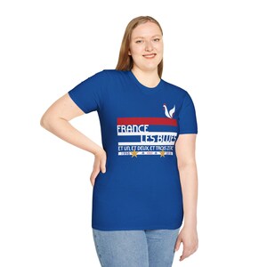 France World Cup 26 Retro T-Shirt | Scally Les Bleus Shirt | France Football Tee | Retro Soccer Shirt | Scallywag Swag image 7