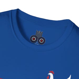 France World Cup 26 Retro T-Shirt | Scally Les Bleus Shirt | France Football Tee | Retro Soccer Shirt | Scallywag Swag image 8