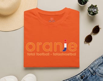 Netherlands Oranje Total Football Shirt | Retro Dutch Soccer Fan Apparel | World Cup 26 inspired