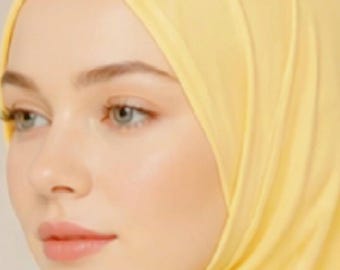 Hijab en Jersey Premium Femme – Voile Haut de Gamme /scarf