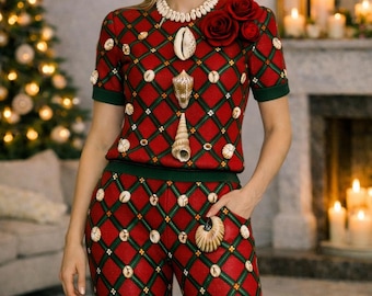 Królewski świąteczny dres