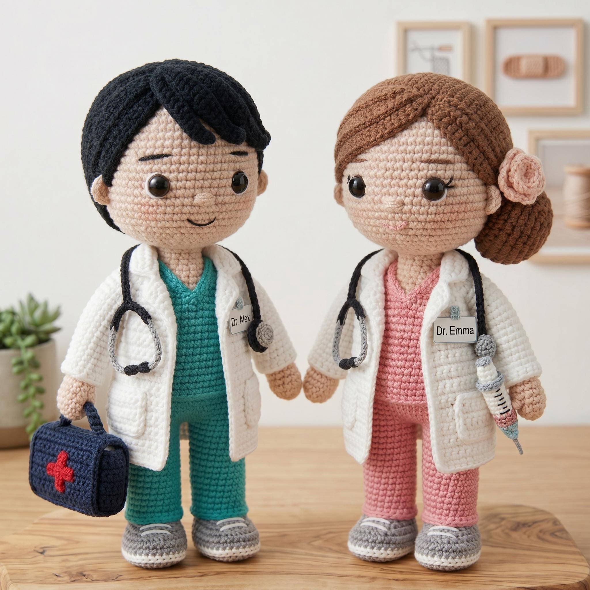 かぎ針編みの医者 - Etsy 日本