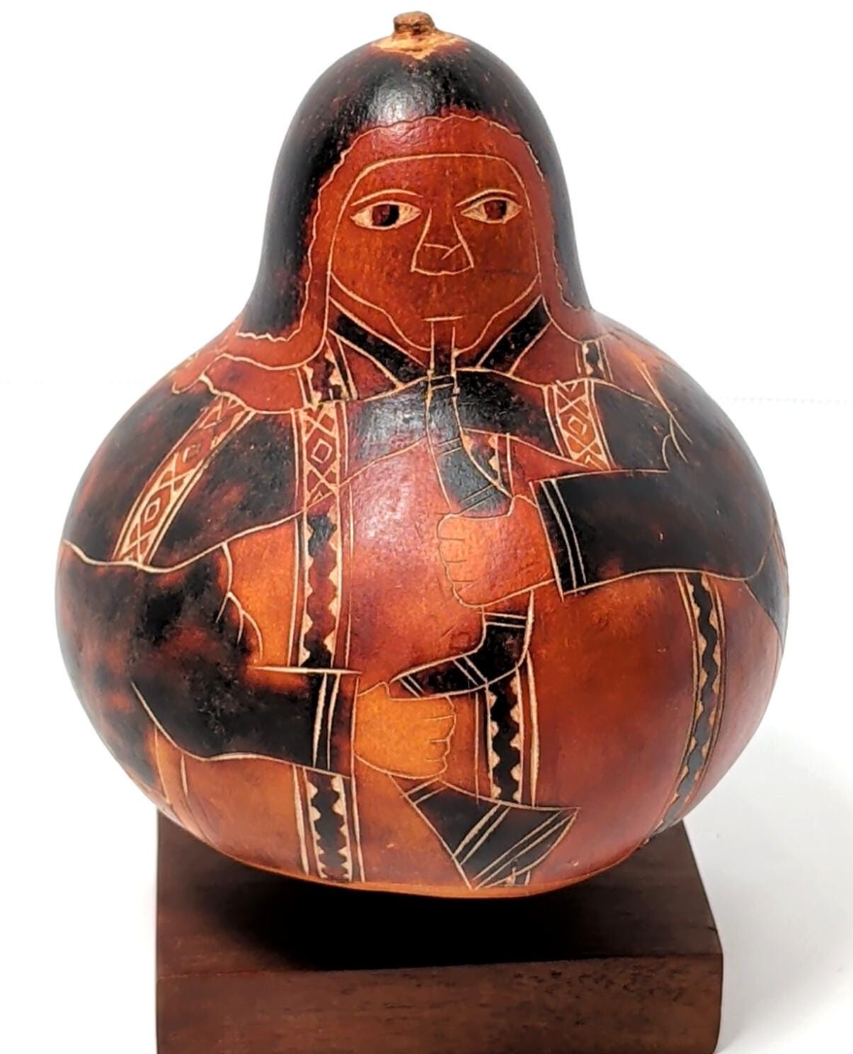 Peruvian Wood Sculpture - Etsy