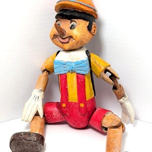 Vintage Pinocchio Marionette - Etsy