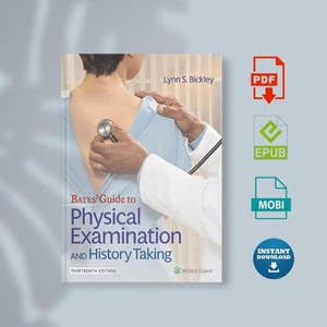 wolters klower bates guide to physical test 2017 Bates' Examination and History Taking, 13th Edition 13th edition | 9781975210533, 9781975216061 Bates' Guide to Physical Examination