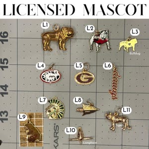 Licensed UGA + FSU Charms