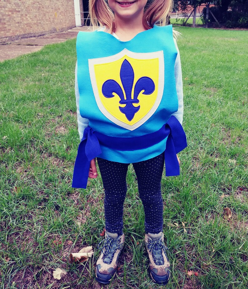 Knights tunic tabbard for fancy dress