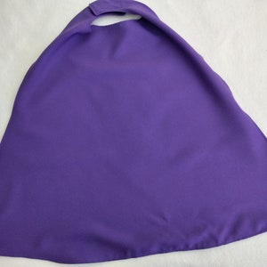 One coloured, plain cape. Superhero, book character etc image 2