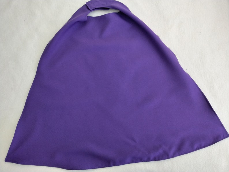 One coloured, plain cape. Superhero, book character etc image 2