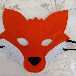 Fox mask, ideal for dressing up, role plays, costume parties, Halloween.
