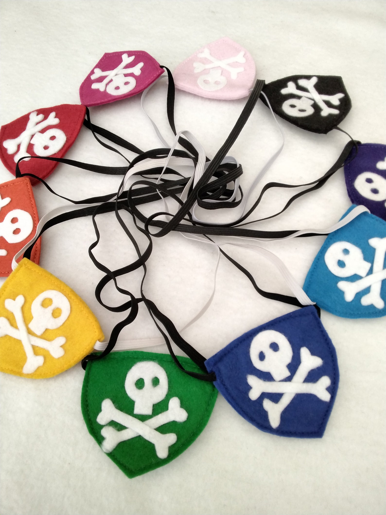 Pirate Mask On Band Eye Masks Unisex main image 0