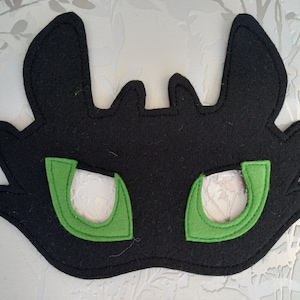 【貴重】MASCHERA DRAGONHEADS DRAGONTAILS Toothless Dragon Viking Mask for Children Dressing up
