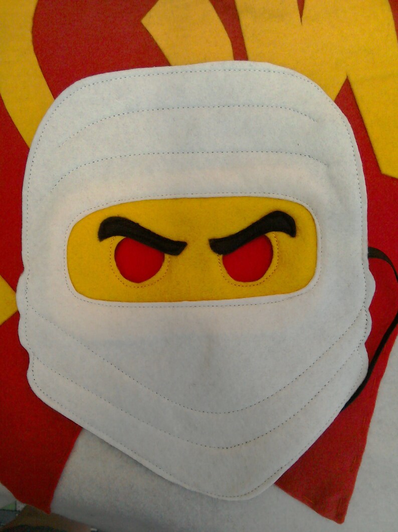 Lego inspired ninja mask/toy/dress up/costume for children Etsy