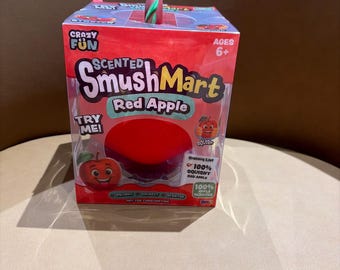 Crazy fun scented Smush Mart Red Apple