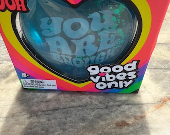 Nee doh corazón azul buenas vibras solo tú eres suficiente