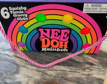 Nee doh rainboh 6 colores blanditos