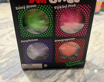 Nee doh teenie 4 pack fuzz ball