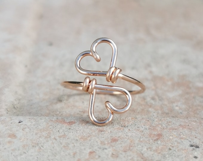 Heart Ring – Handmade jewelry in silver, gold-filled & rose gold | Minimalist jewelry