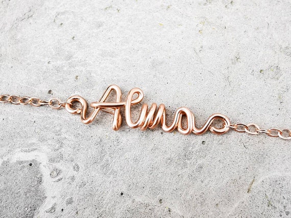 personalized baptism gift for girls, unique name necklace for baptism, gift for the godchild