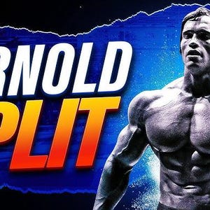 Arnold Split Trainingsplan (PDF) | 5-Tage-Fitnessprogramm mit Videoanleitungen | Komplettes Muskelaufbauprogramm mit Satz- und Wiederholungsplan