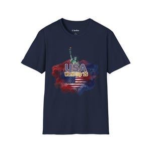 USA World Cup 2026 T-Shirt, Soccer Fan Tee, USMNT Gift, Tournament Shirt, American Football Soccer Apparel, Game Day Shirt, Sports Fan Gift image 5