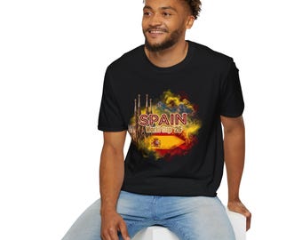 Spain World Cup '26 Sagrada Familia Soccer T-Shirt