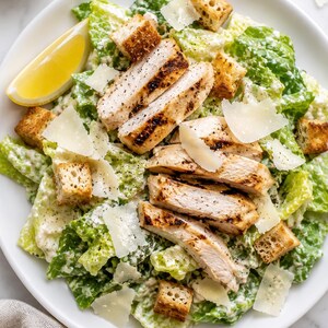 Cottage Cheese Caesar Salad Recipe | 35g High Protein Meal | Healthy Sunday Lunch Recipe Card | Printable PDF | Digital Download
