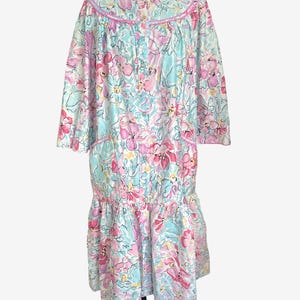 snap front house dress long sleeve Snap Front Housecoat Women