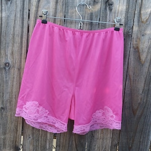 Vintage hot pink tap pants Gaymode