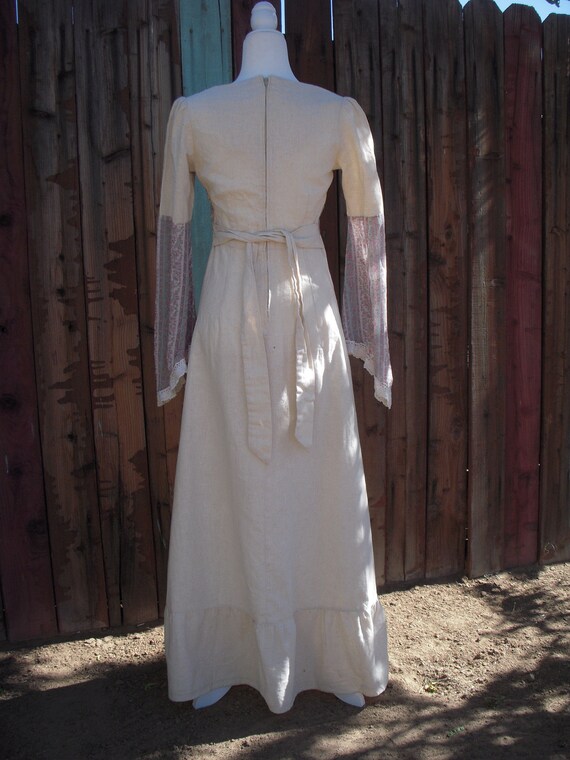 Vintage handmade muslin and voile prairie/peasant… - image 6