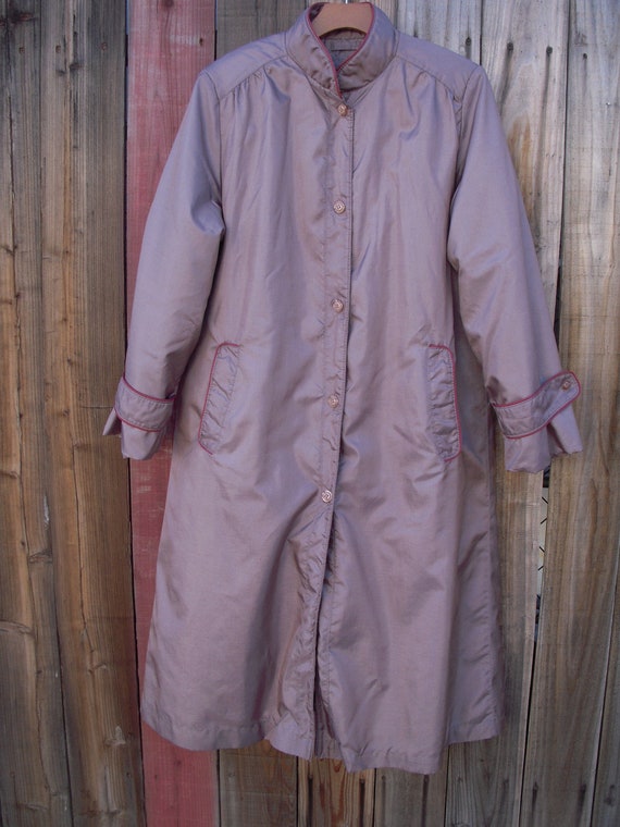 Vintage Long Parka/Puffer coat with removable line