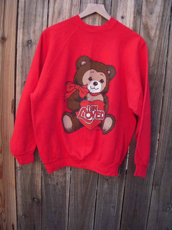 Vintage 80's Teddy Bear sweatshirt