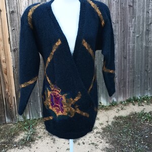 Vintage Linda Allard mohair blend sweater