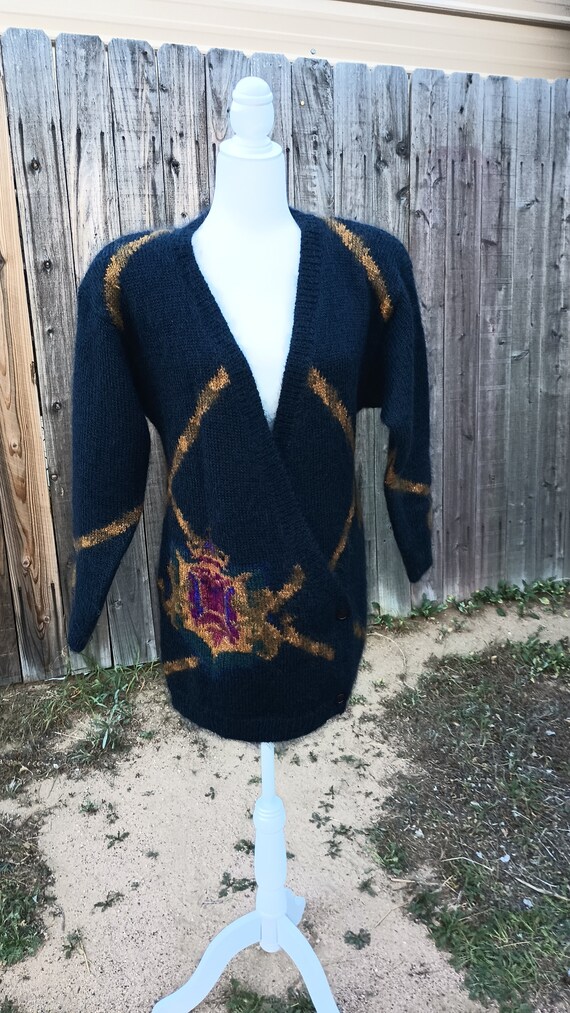 Vintage Linda Allard mohair blend sweater