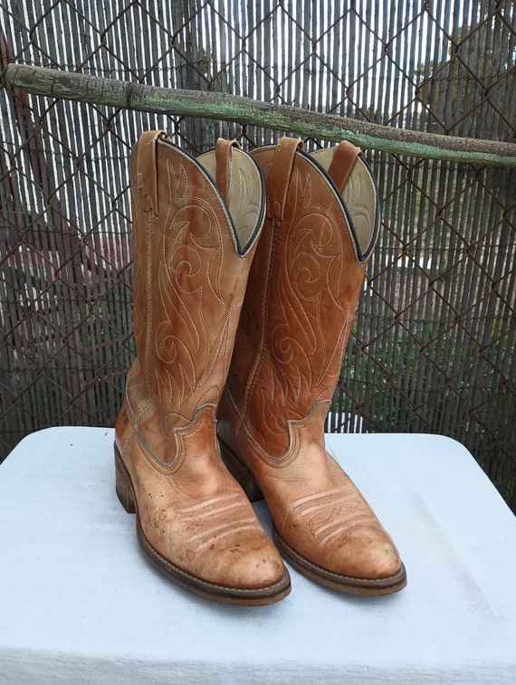 Vintage Dingo Western/Cowboy Boots 7.5D