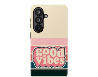 Retro Good Vibes-telefoonhoesje | Magnetische slagvaste hoes