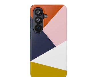 Telefoonhoesje met abstracte primaire kleuren | Magnetische slagvaste behuizing
