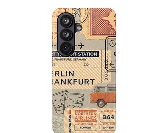 Travel Collage-telefoonhoesje | Magnetische slagvaste hoes