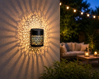 Solar Ambient Lantern | Decorative Outdoor Lighting for Patio & Garden