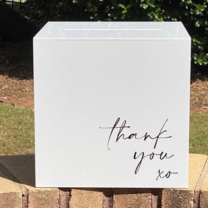 Acrylic card box, wedding card box, wedding, gift table, locking box.