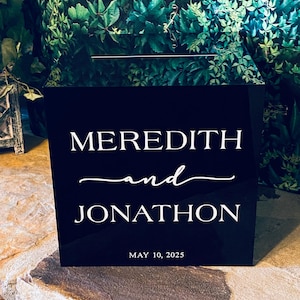Acrylic card box, wedding card box, wedding, gift table, locking box.