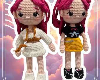 Handmade Crochet Mira Kpop Doll