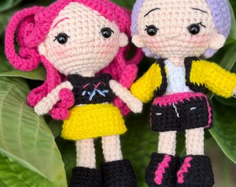 Crochet KPOP Keychain